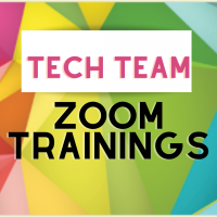 Tech Team Zoom Orientation