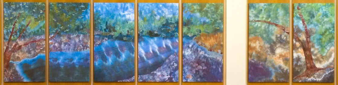 Sanctuary river panels